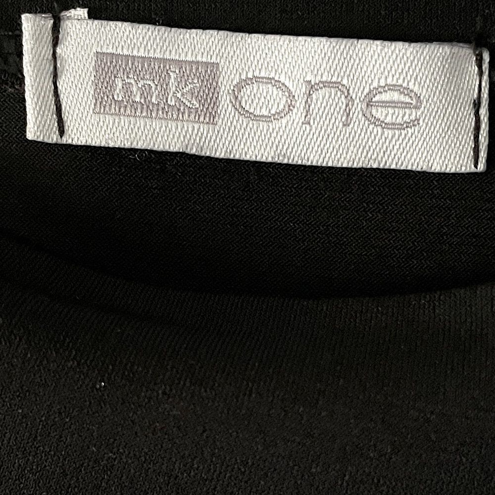 MK One Sleeveless Black Blouse. Size Small. - Picture 2 of 3